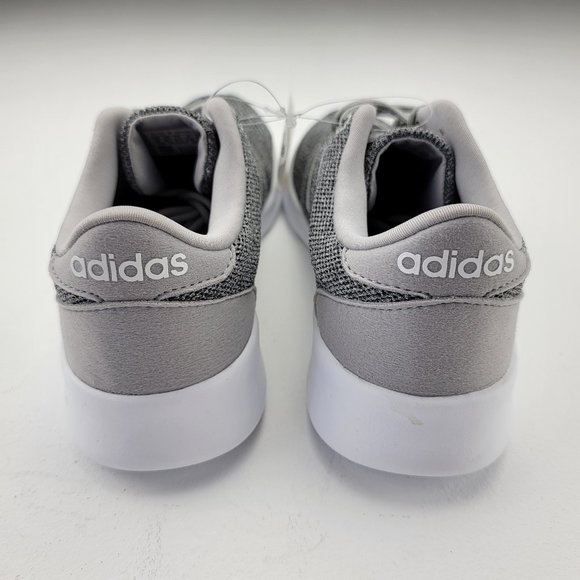 Adidas QT Racer, Grey, Women's Running Shoe - Picture 6 of 12
